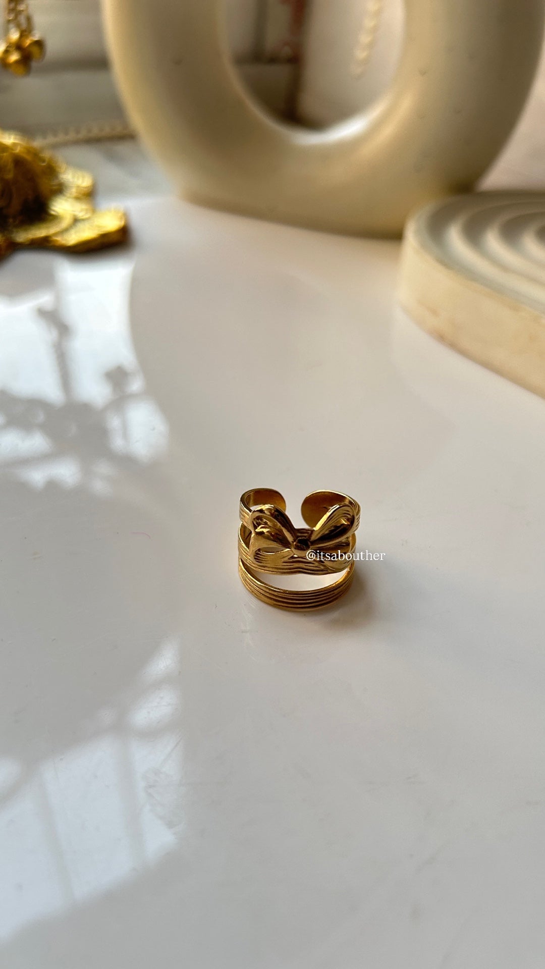 Bow Ring(Band Ring)