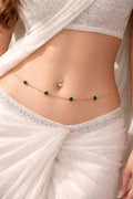 Green Crystal Waist Chain