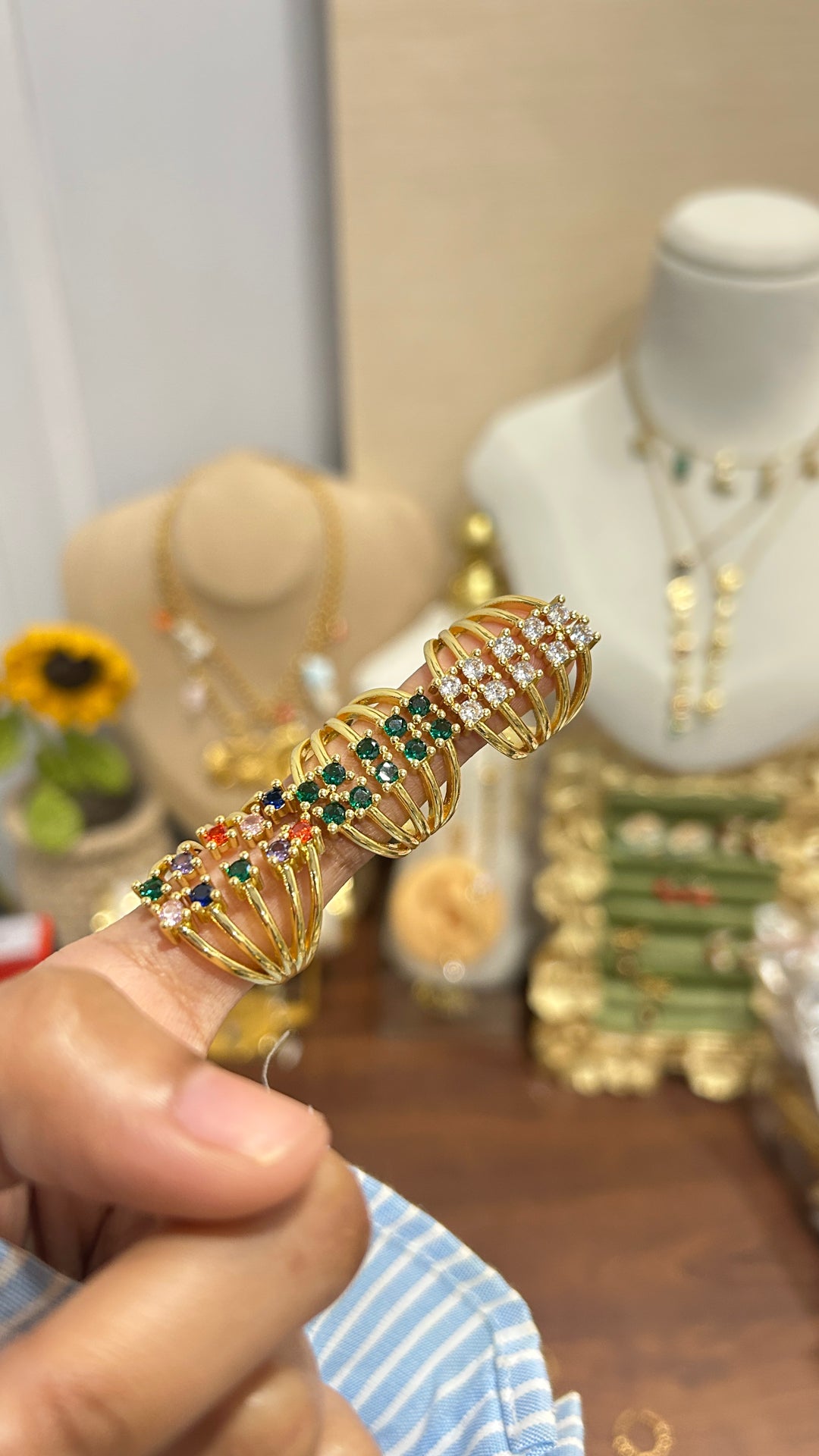 Large Netted Ring(Adjustable)