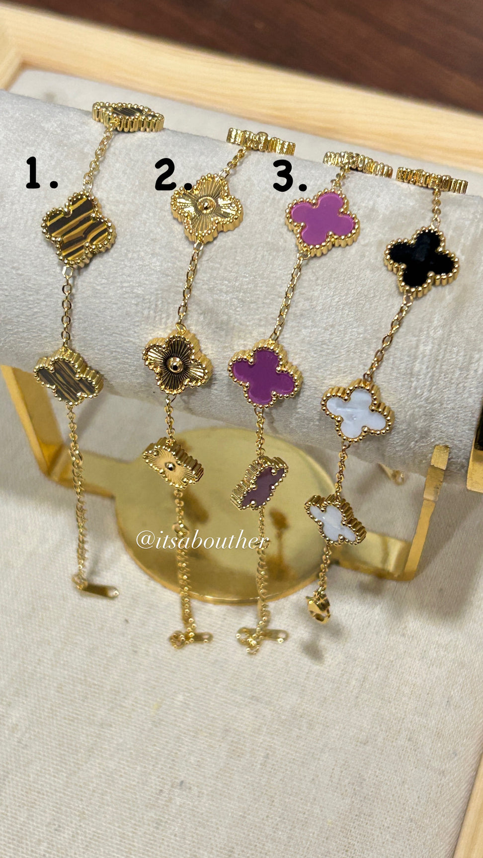 Clover Bracelet New Colors