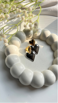 DualColor Heart Stud