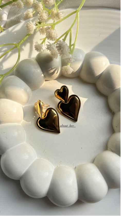 DoubleLayerHeartStud