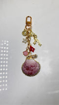 Real Shell Beach Theme Bag Charm