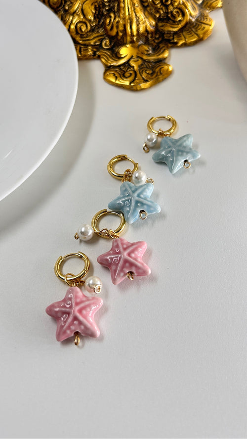 Ceramic Starfish Color Hoop