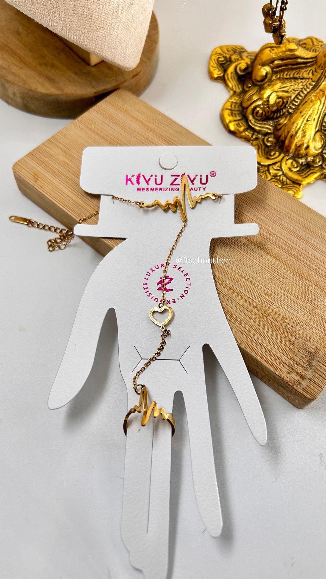 Heartbeat Hand Chain