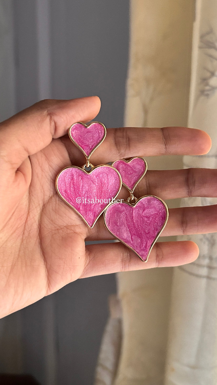 Pink Double Heart