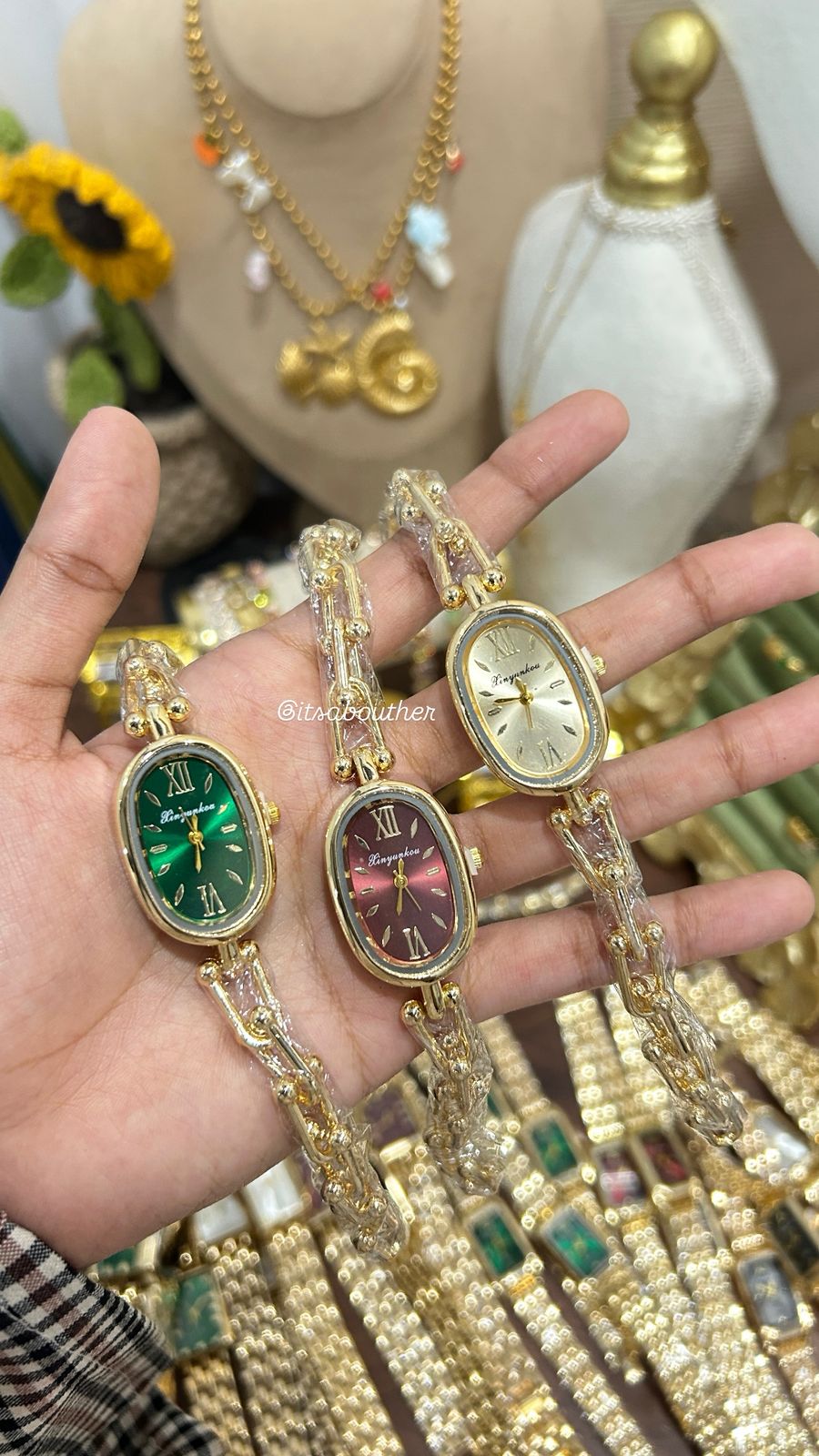Oval Dial Watch