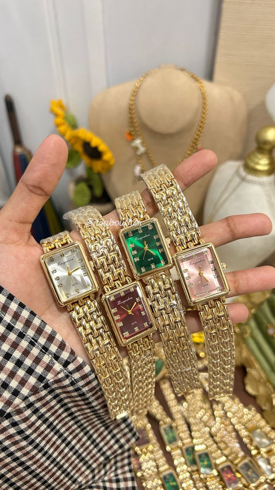 Rectangular Watch Dial