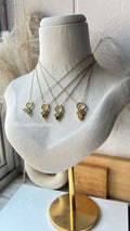 Crystal Multi Charm Necklace