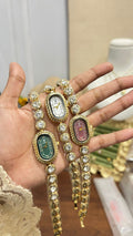 Thick Stone Studded Festive Watch