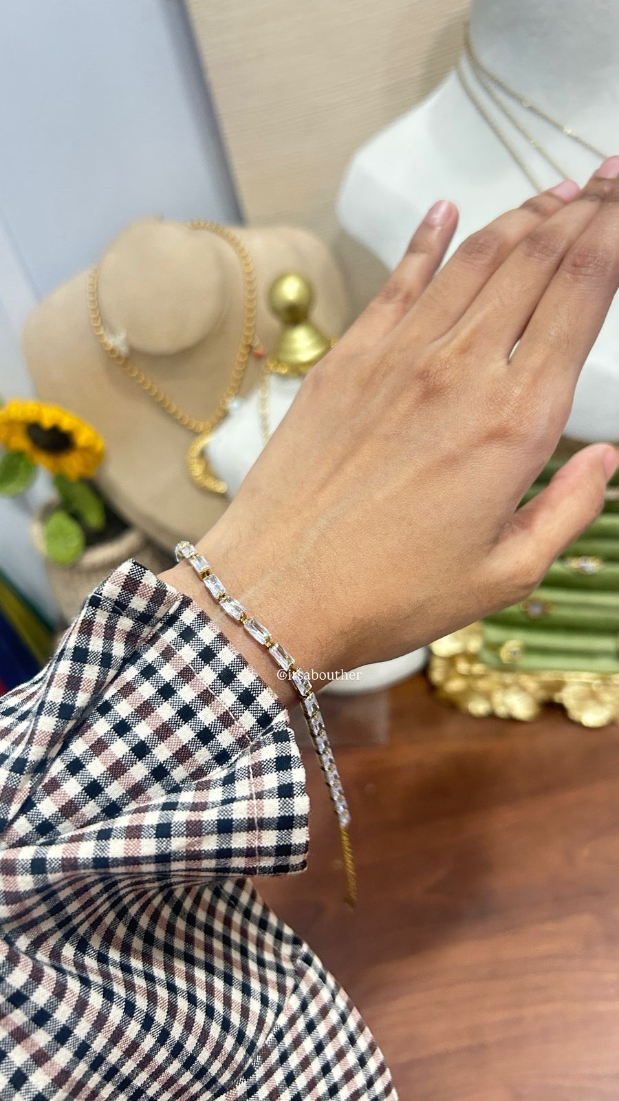 Sleek Tennis Bracelet