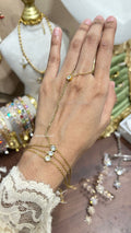 TripleLayer Crystal HandChain