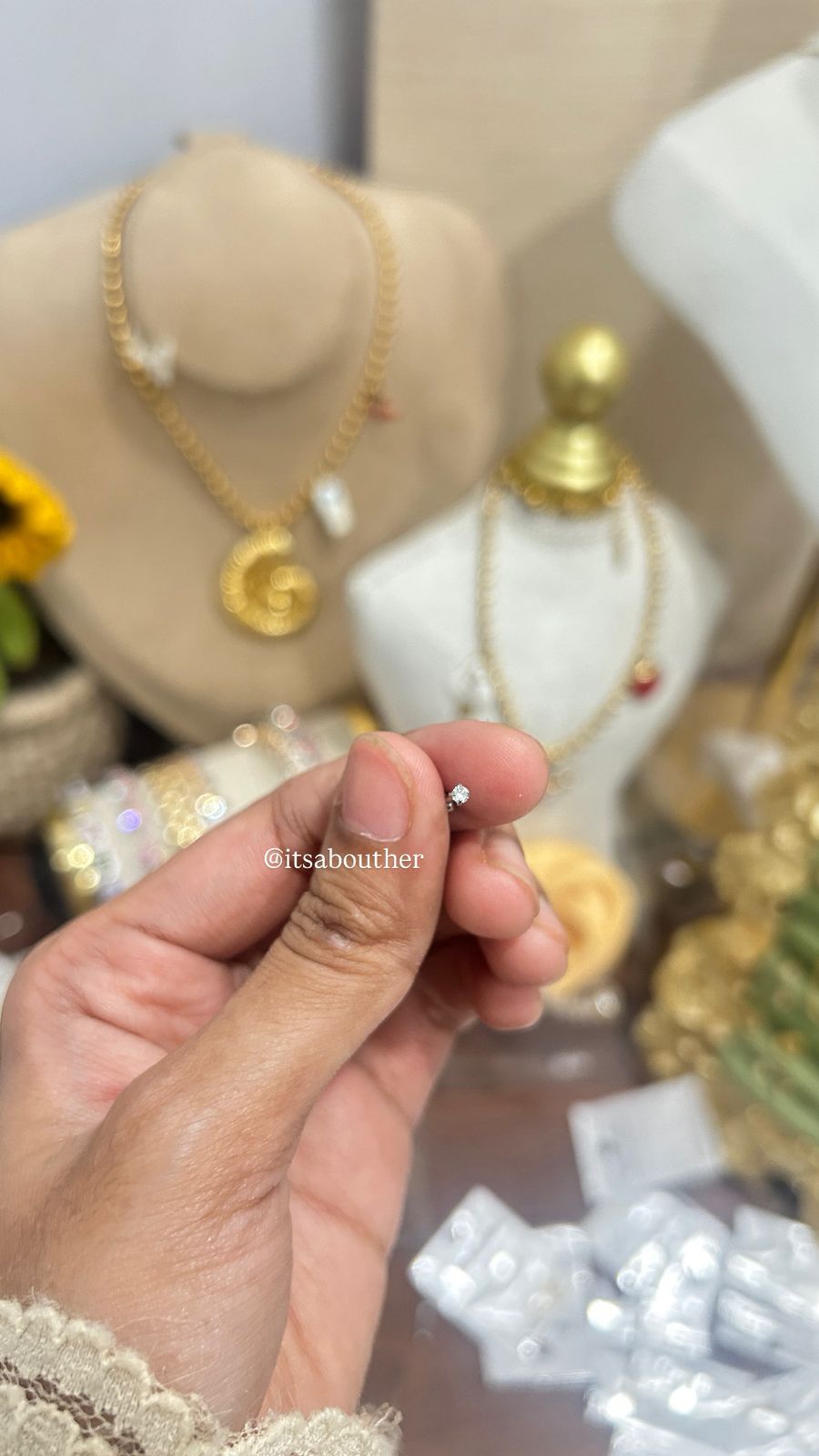 Mini Silver BallBack Stud