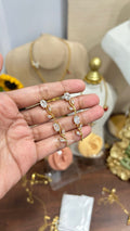 White Tulip Long Earring