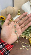 Light Blue Tulip Bracelet