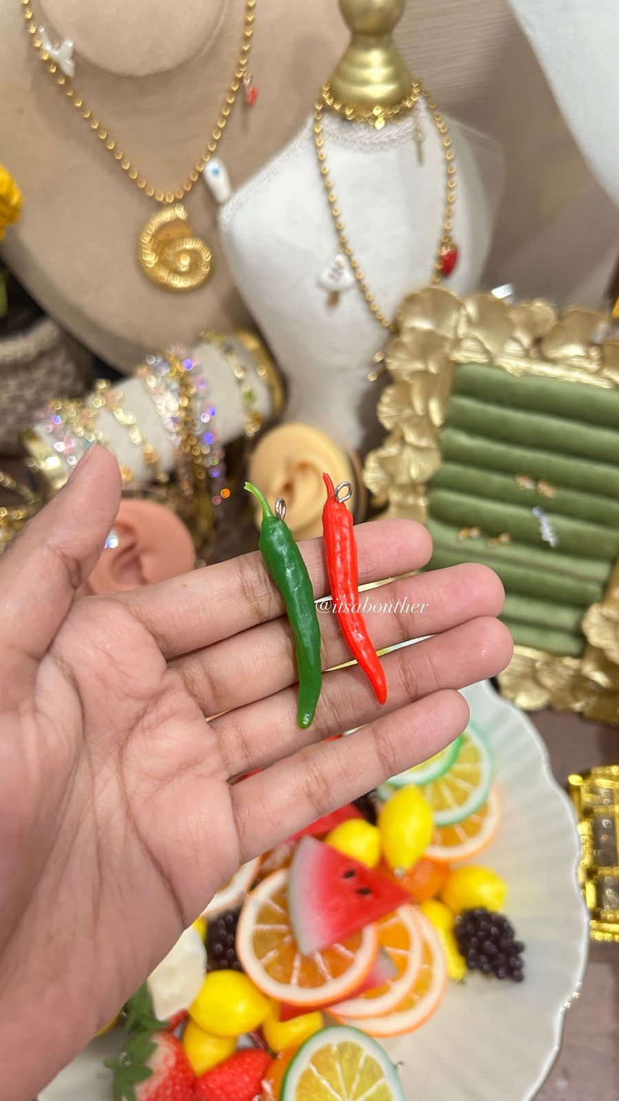 Realistic Chilli Charms