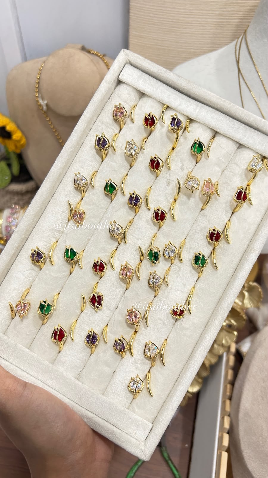 New Tulip Ring(Adjustable)