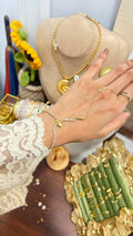 Serpent Crystal HandChain