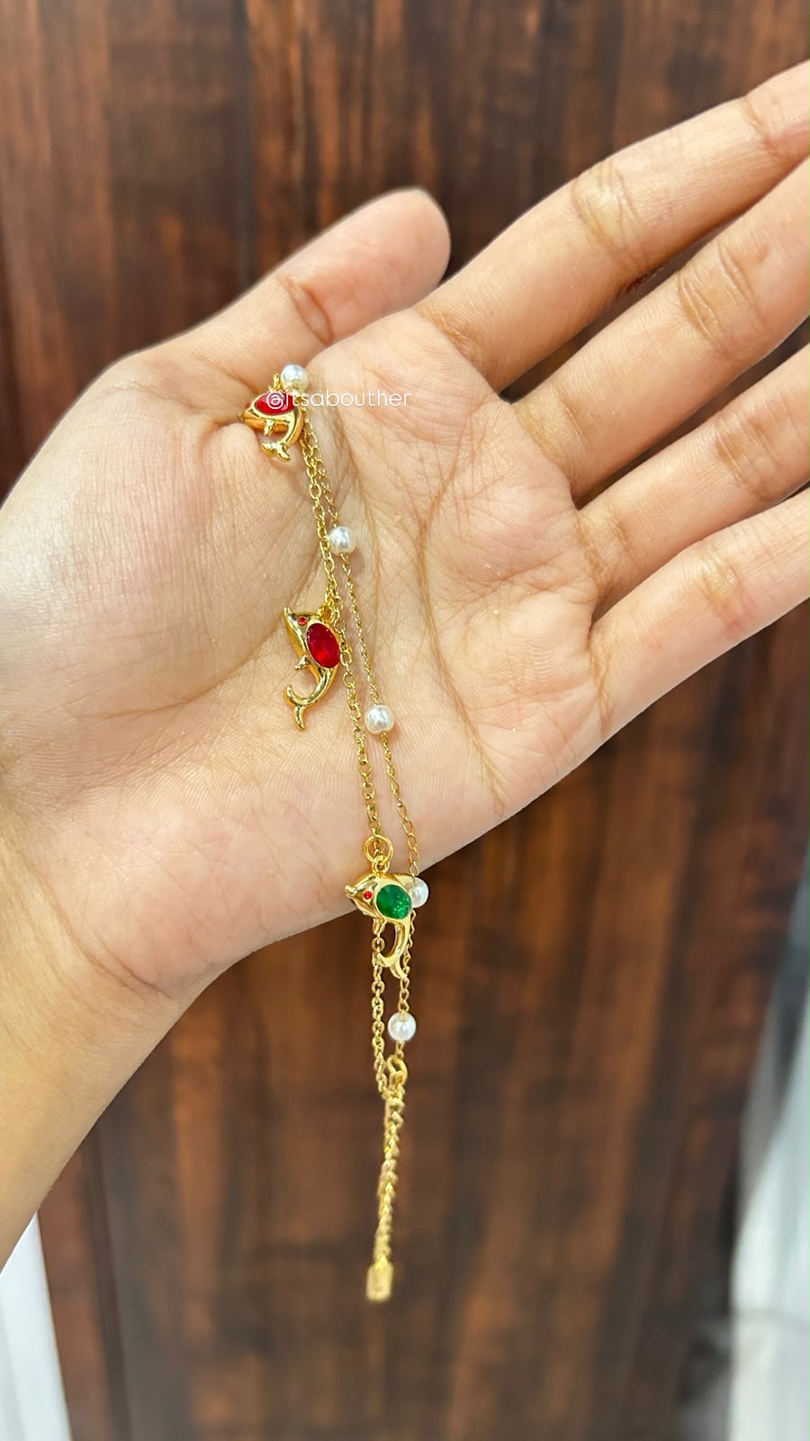 Crystal Dolphin Bracelet