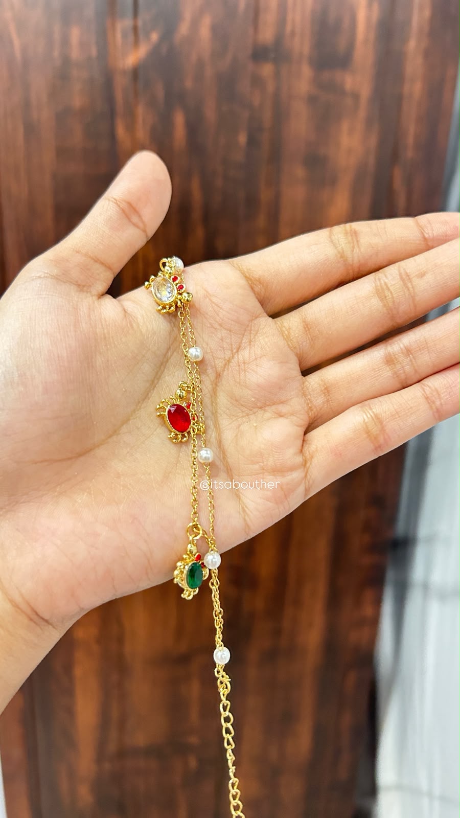 Crystal Crab Bracelet