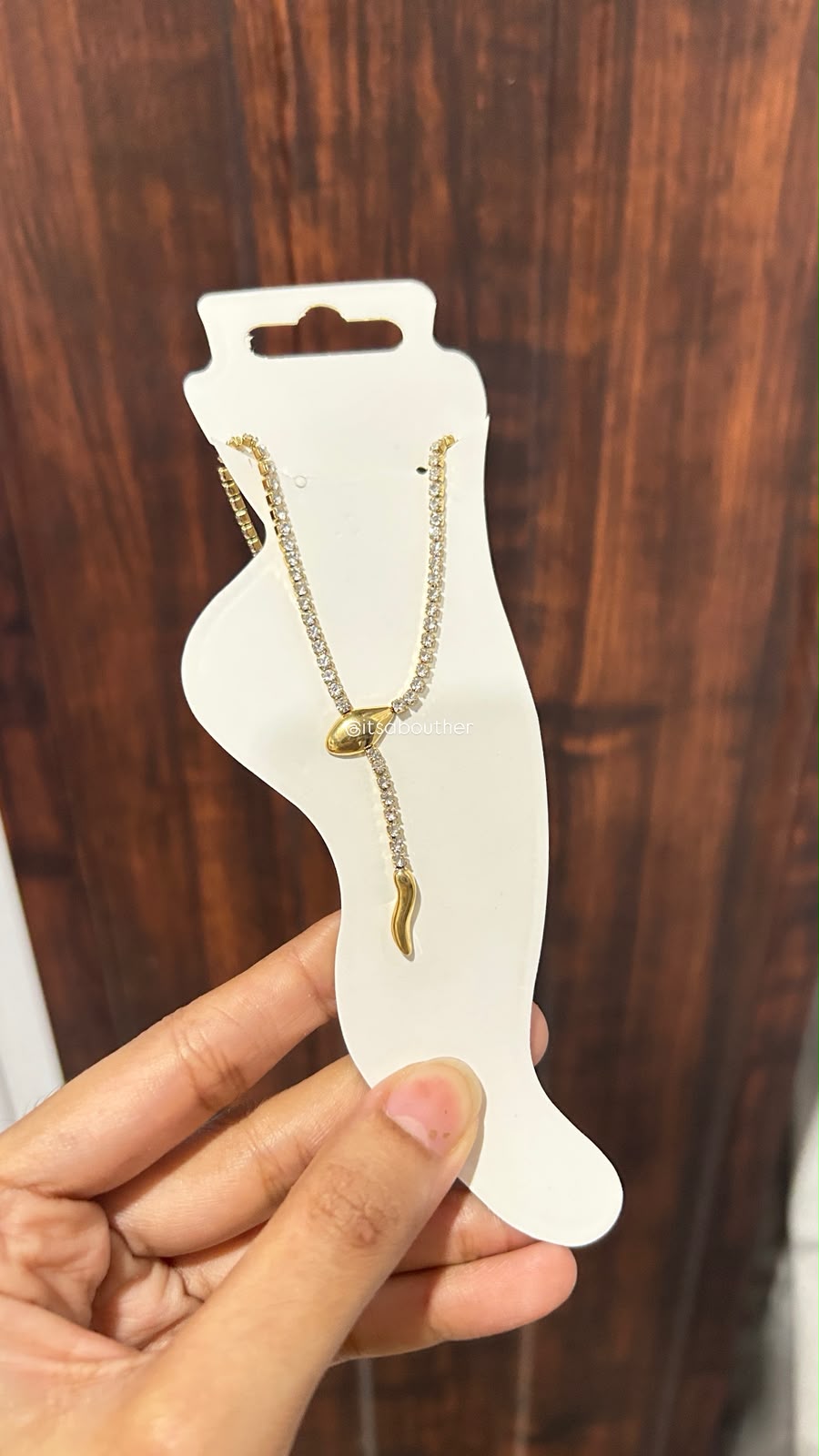 Serpent Anklet (Single Leg)