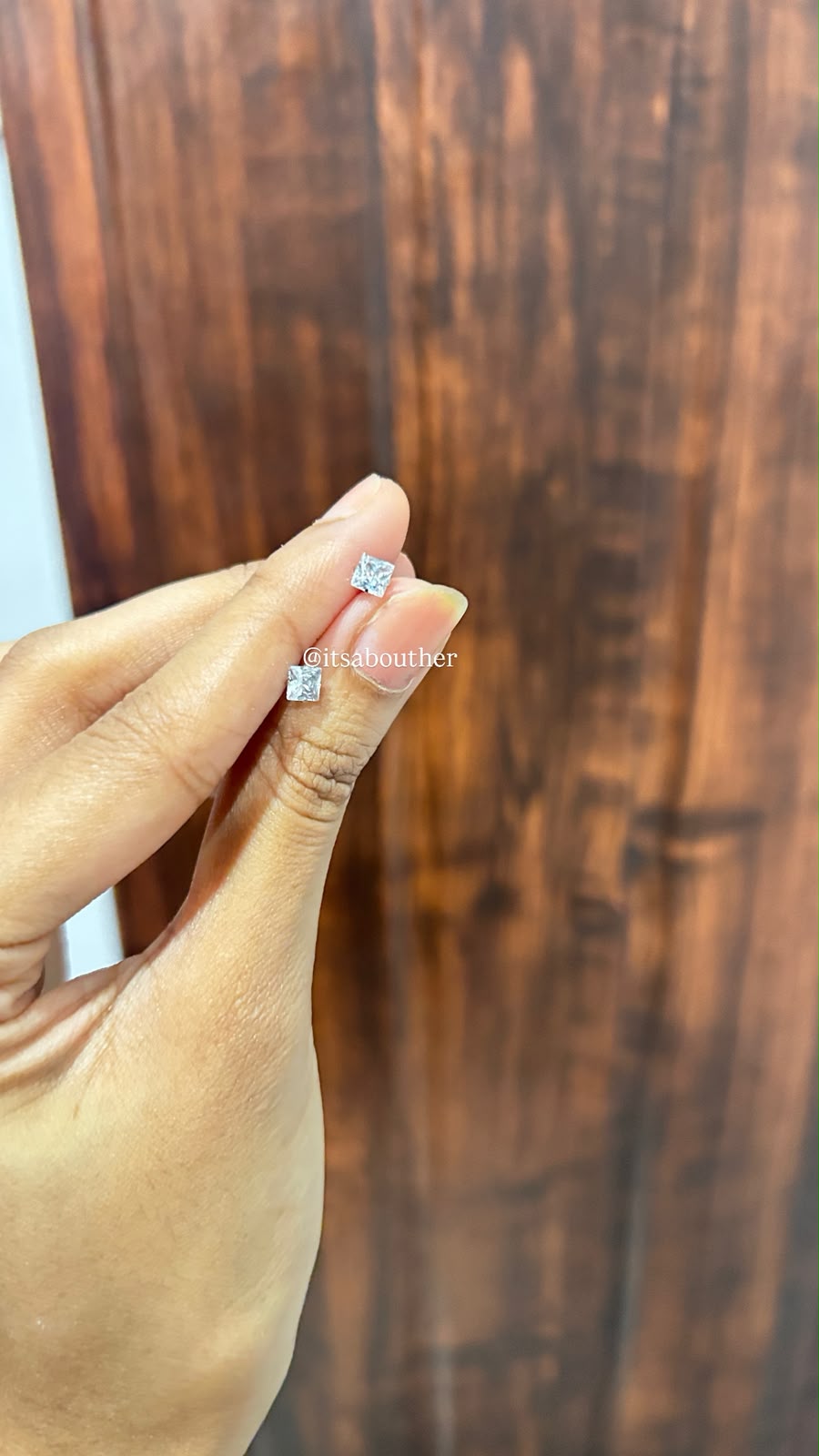 Mini Silver BallBack(Pair)