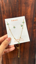 Viral Tulip Set (White Tulip With Green Leaf)