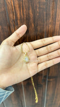Oval Crystal Chain