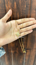 Diamond Shaped Crystal Chain