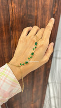 Green Tulip HandChain