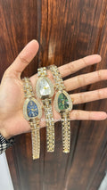 Serpent Belt Watch With Crystal Detailing