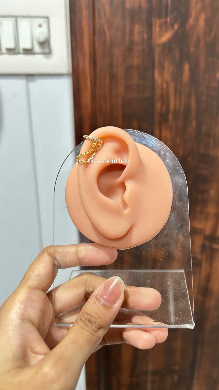 ClipOn EarCuff Design2 SingleEar