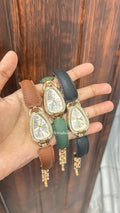 Faux Leather Belt Watches