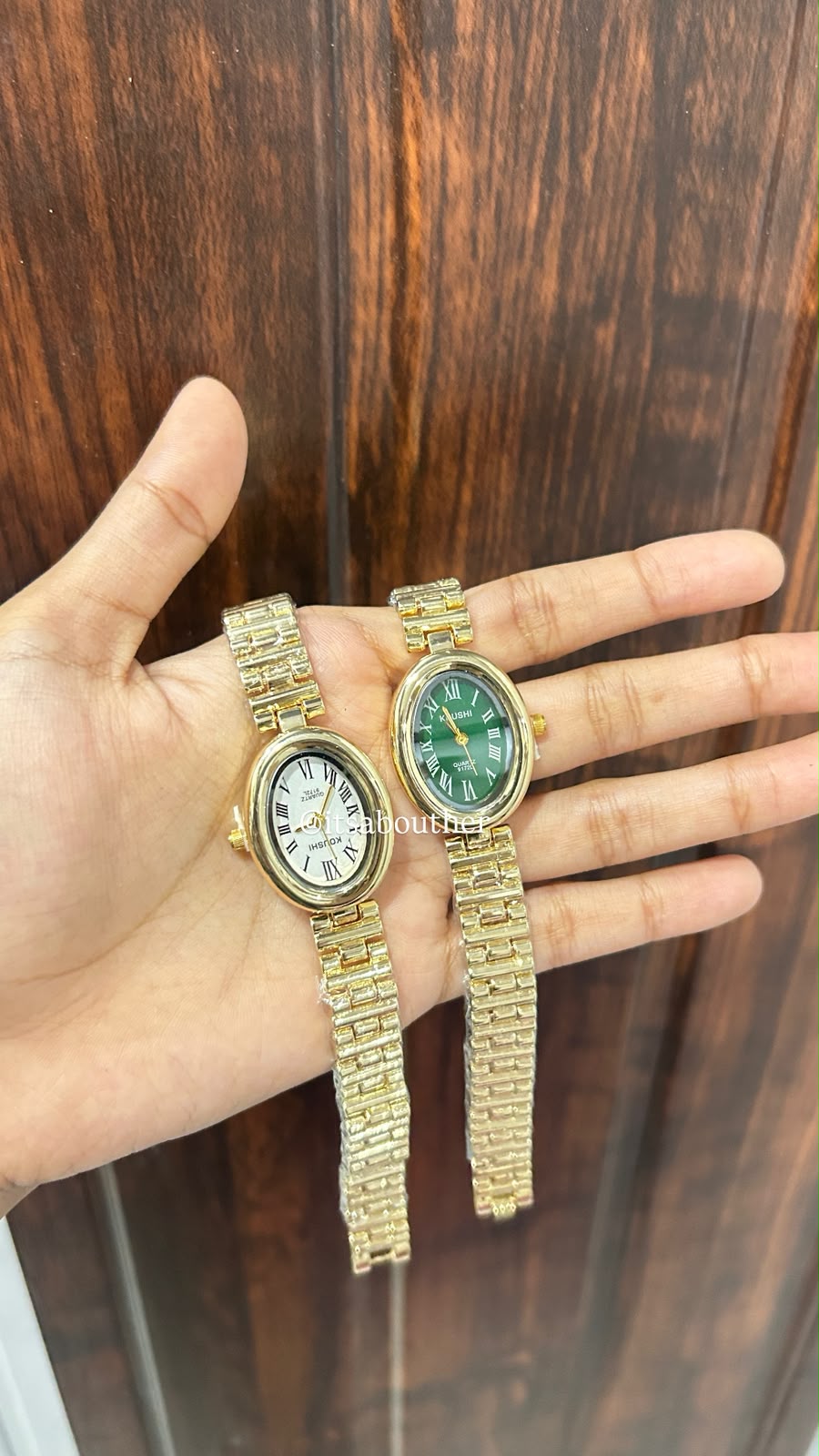 Oval Dial Vintage Watch New Launch
