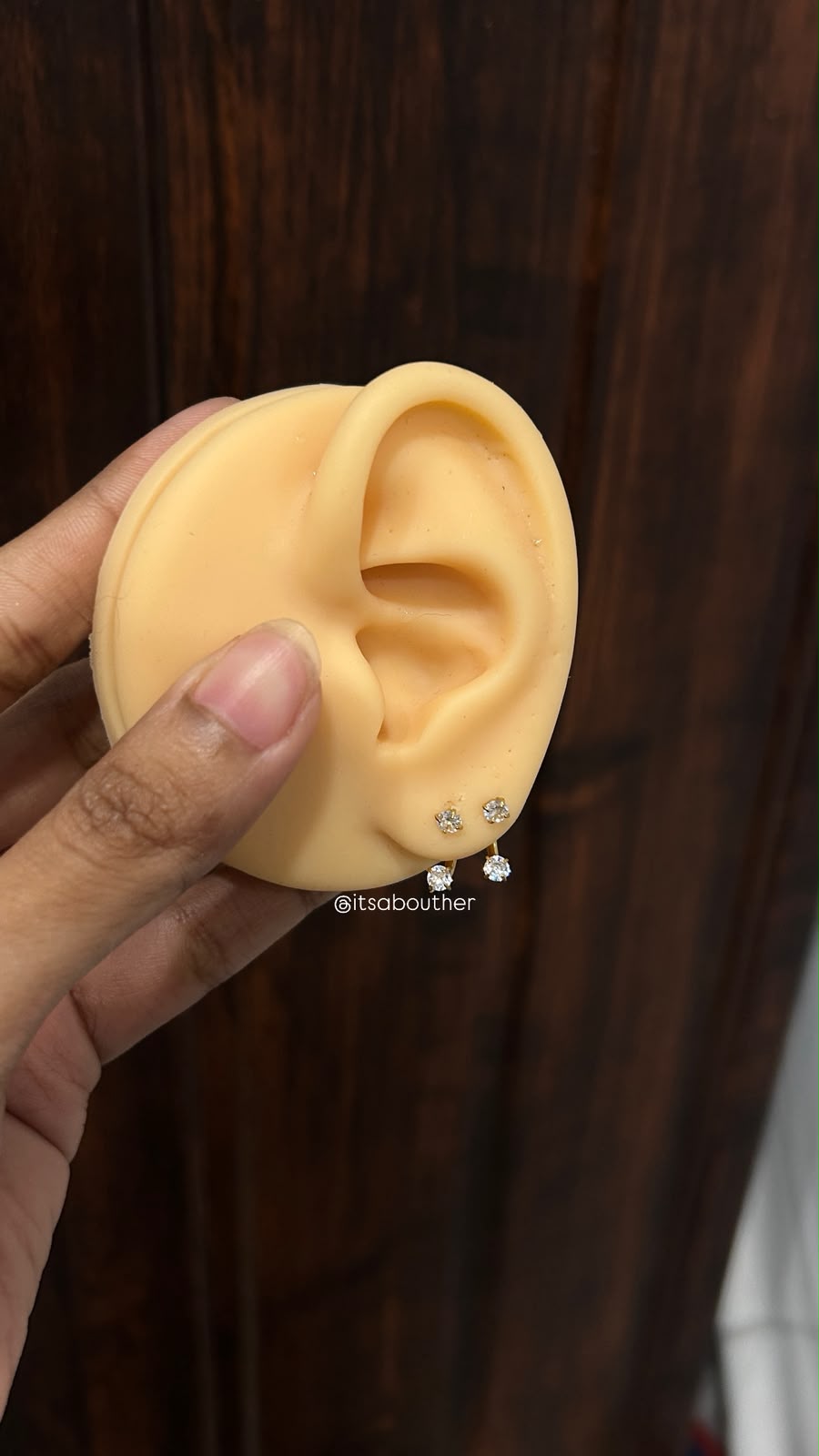 HorseShoe Dual Piercing (golden)