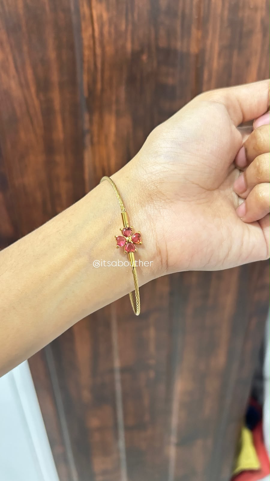 Flexible Clover Kada(adjustable)-Slide for more color)