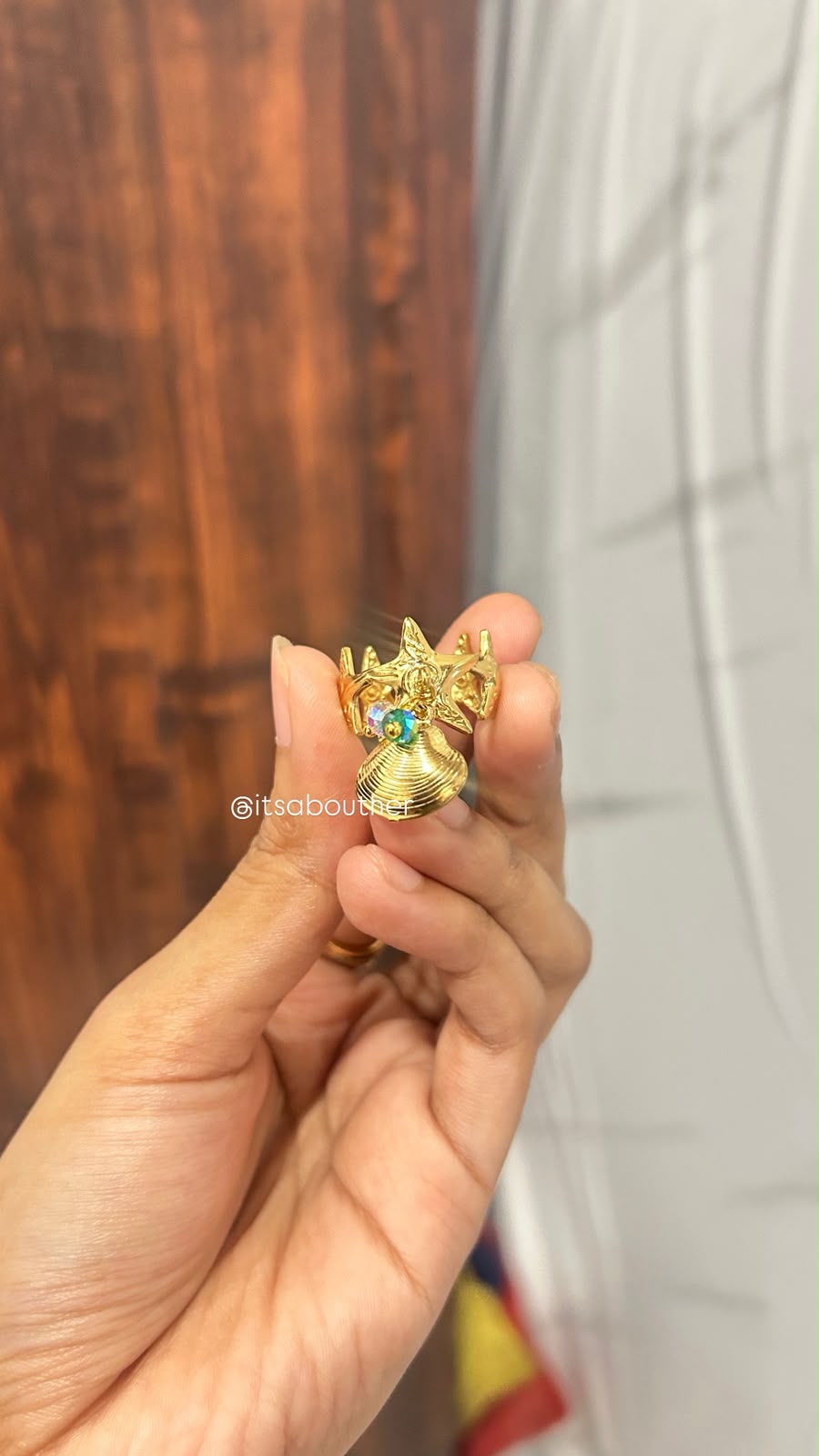 Charm Ring Design 1 (Adjustable)