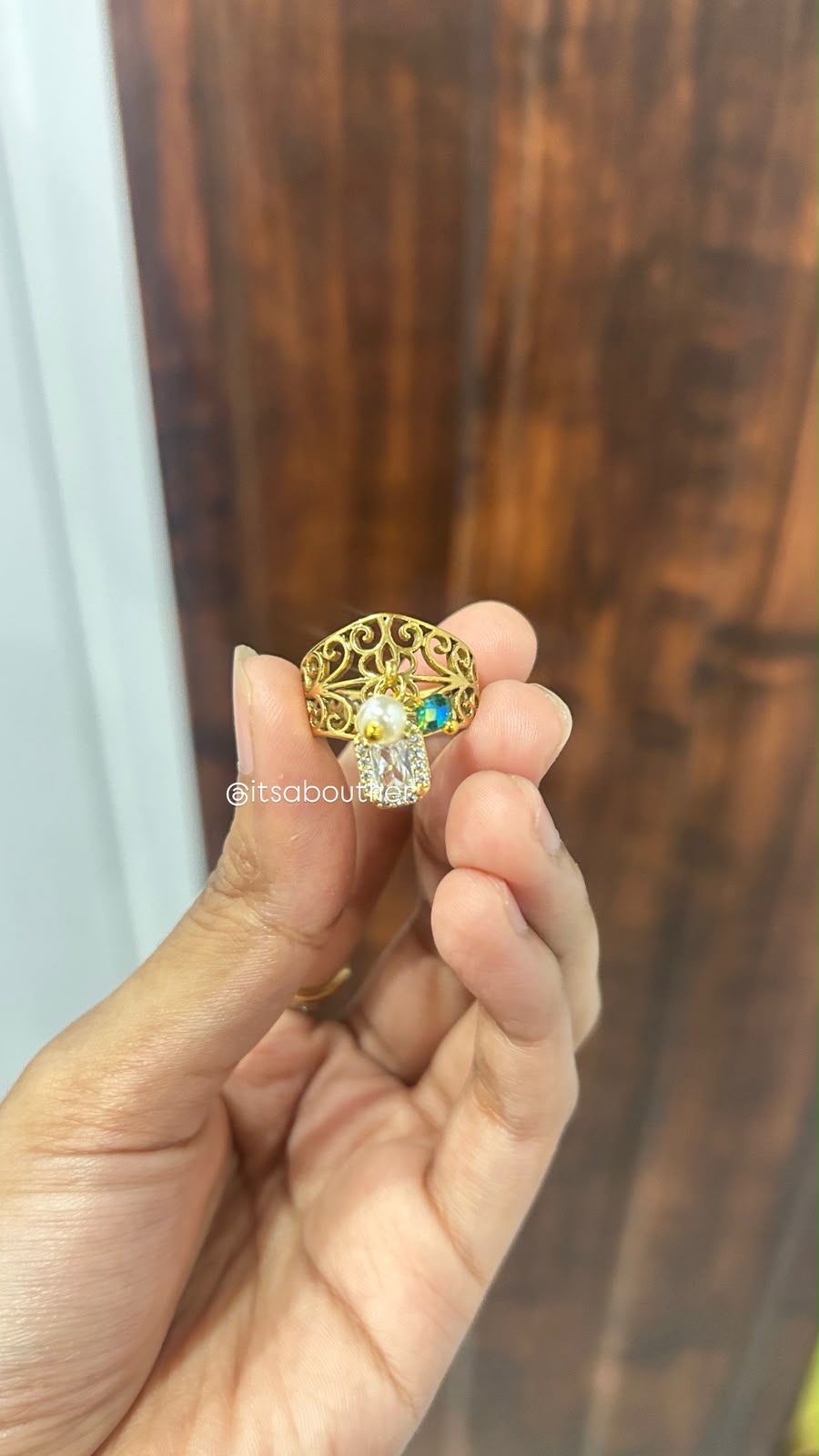 Charm Ring Design 3(Adjustable)