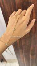 Small Dainty Flower HandChain