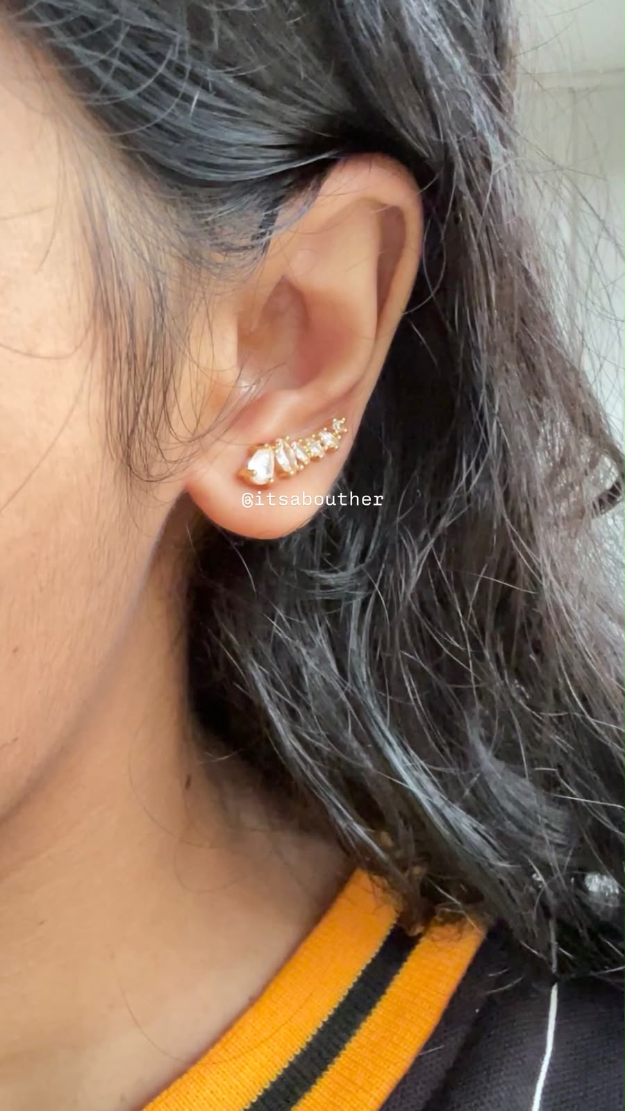 Ear Climber Design 2(Pair)