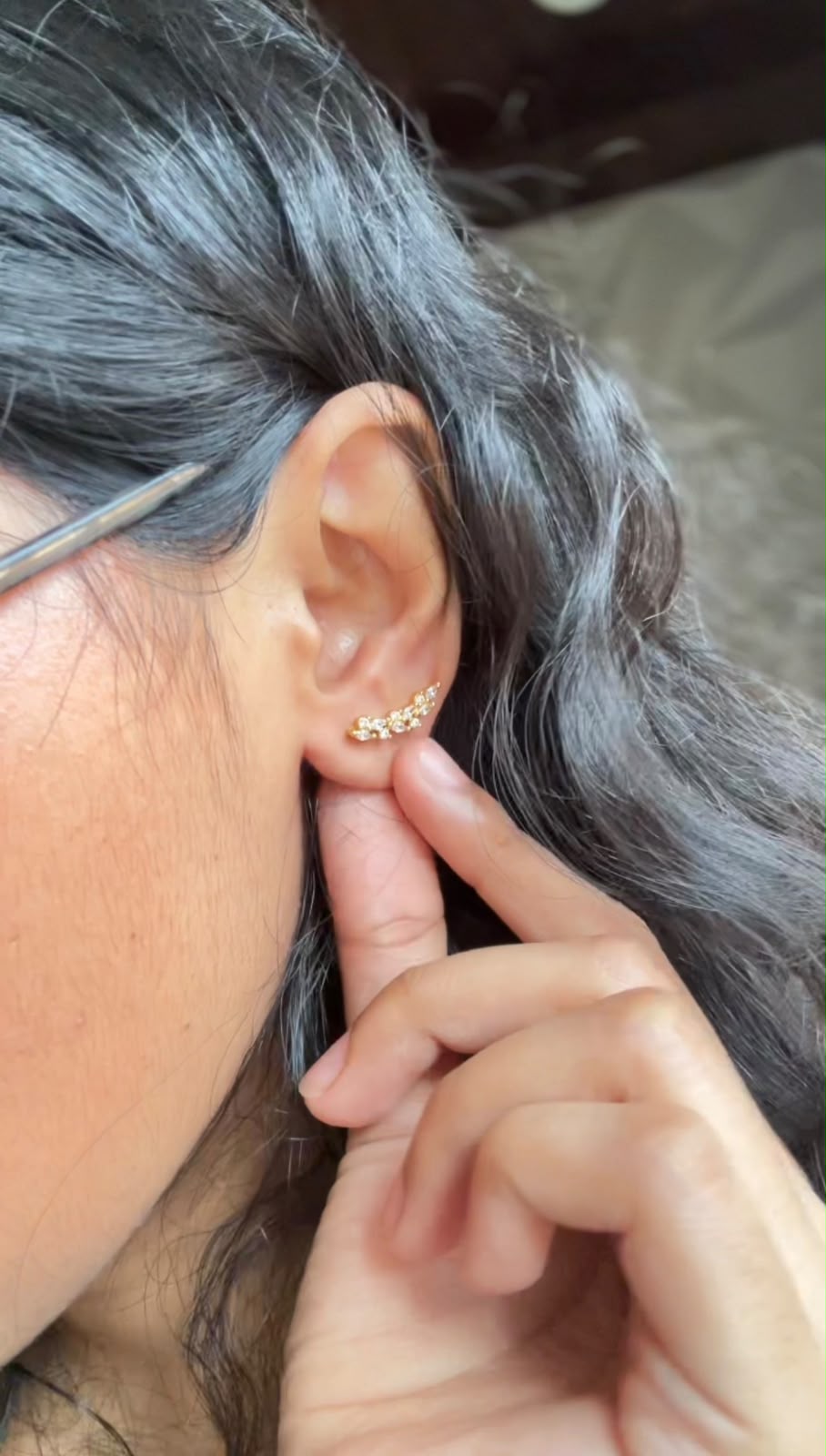 Ear Climber Design 7(Pair)