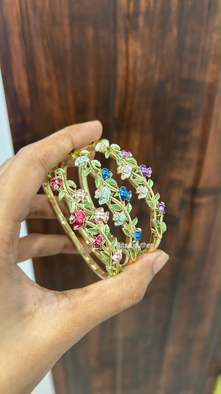 Rose 3D Bangle