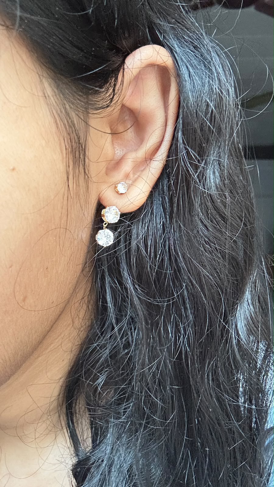 Crystal Dual Stud