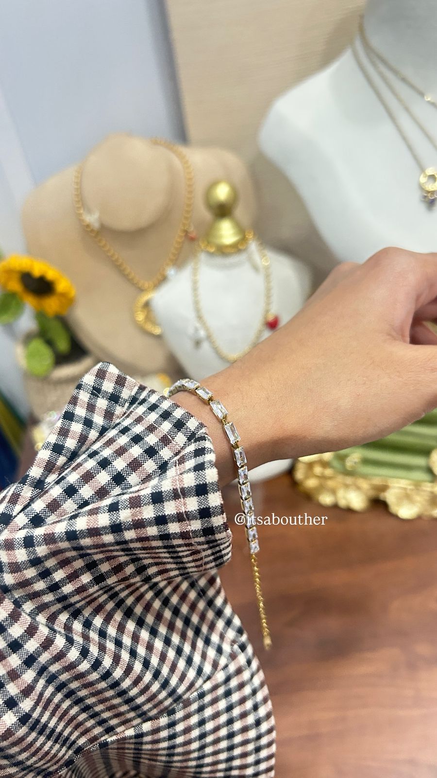 Sleek Tennis Bracelet