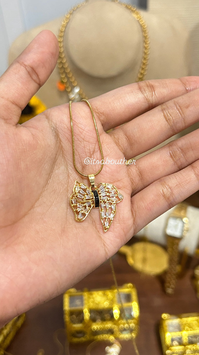 Netted Crystal Butterfly