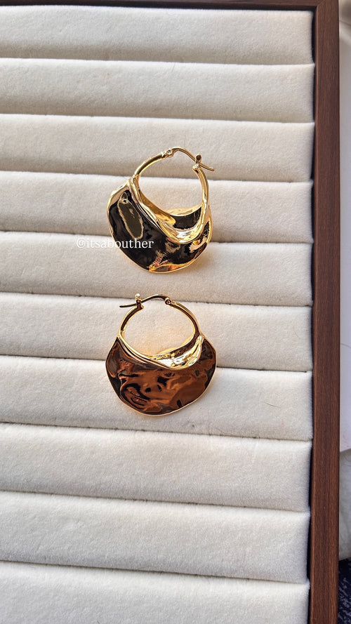 Chunky Baggy Earring