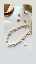 Natural Shell And Star Choker