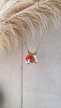 Mushroom Multi Charm Chain