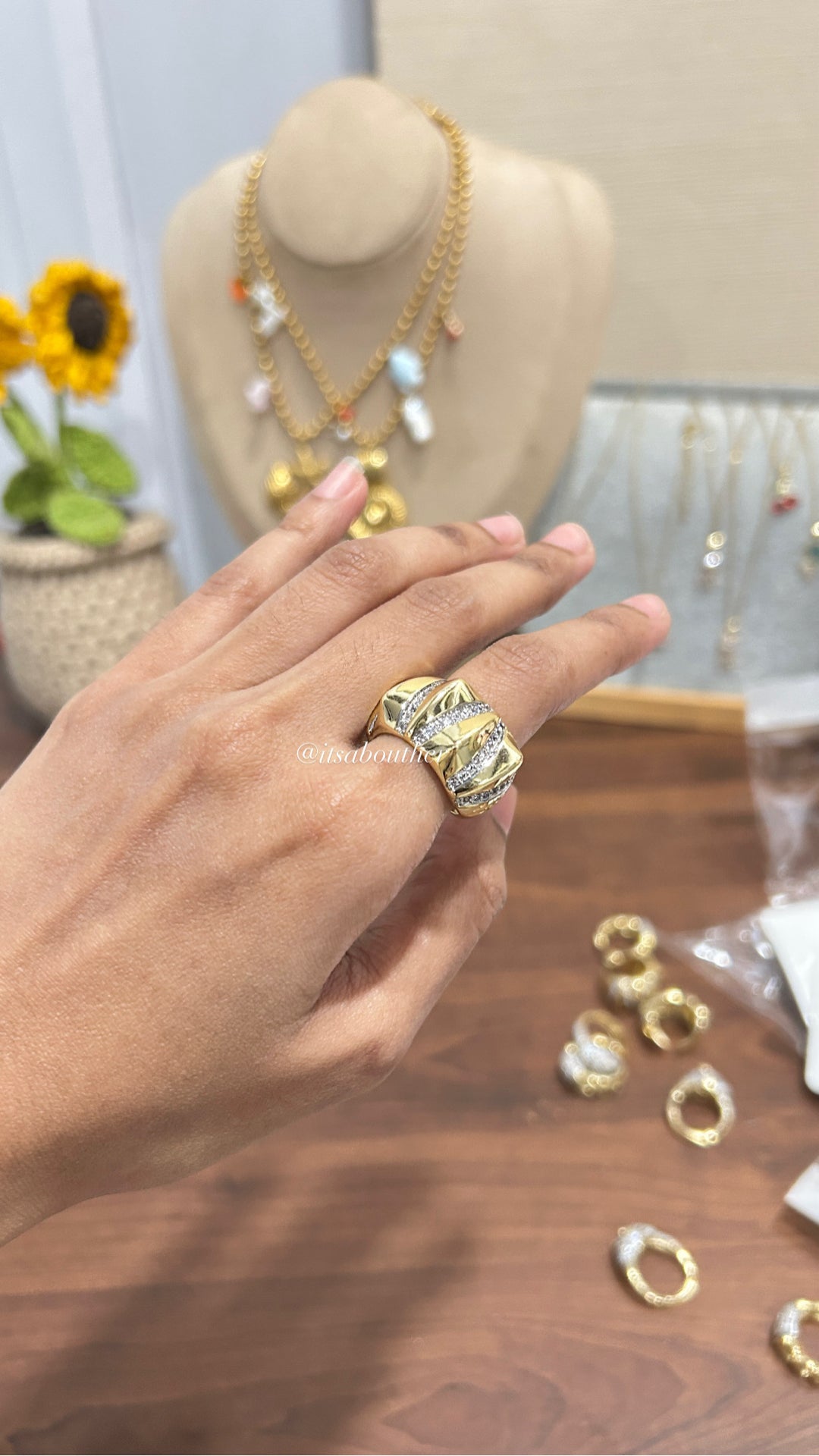 Chunky Ring Adjustable