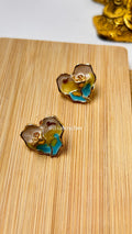 Color Heart Stud 1
